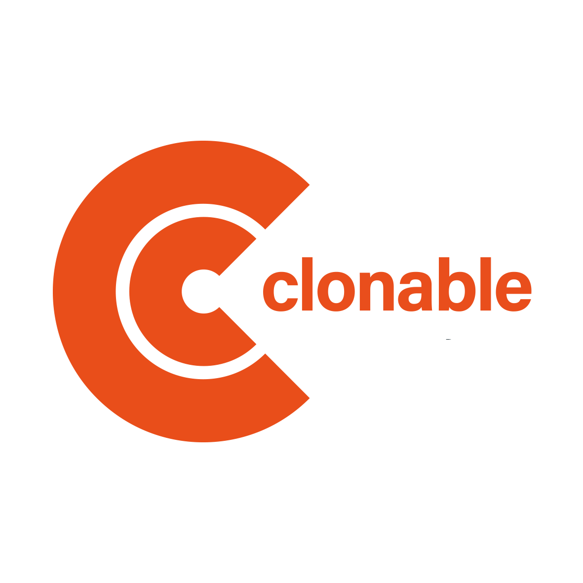 Clonable logo lichte achtergrond